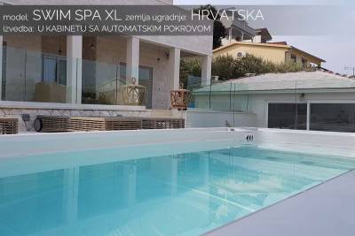 Swim spa XL automatski pokrov - Hrvatska