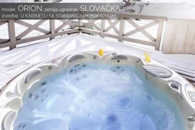 Hidromasažni bazen Orion u kabinetu - Slovačka