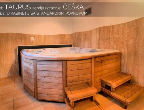 Hidromasažni bazen Taurus u kabinetu – Češka